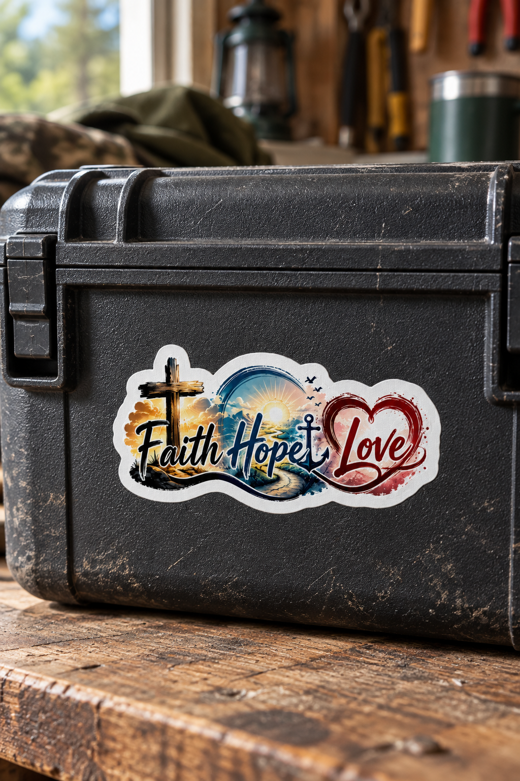 Fait Hope Love Sticker