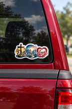 Fait Hope Love Sticker