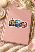 Fait Hope Love Sticker